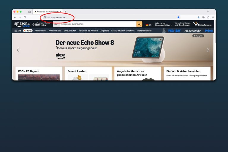 Steam-Website aufrufen: Steam-Website aufrufen
